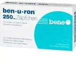 Ben-u-ron 250mg 10 St Kleinkinder-Suppositorien