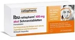 IBU ratiopharm 400 akut 20 St Filmtabletten