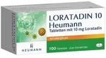 LORATADIN 10 Heumann 100 St Tabletten