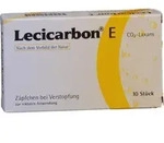 Lecicarbon E CO2-Laxans f&uuml;r Erwachsene 10 St Erwachsenen-Suppositorien