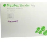 MEPILEX Border Ag Schaumverb.10x12,5 cm steril 5 St Verband