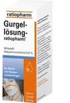 PZN-DE 04829758, Gurgell&ouml;sung-ratiopharm 200 ml L&ouml;sung, Grundpreis: &euro; 24,60 /