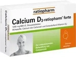 Calcium D3-ratiopharm forte 100 St Brausetabletten