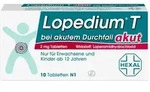 Lopedium T akut bei akutem Durchfall 10 St Tabletten