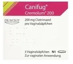 Canifug Cremolum 200 3 St Vaginalsuppositorien
