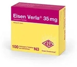 Eisen Verla 35mg 100 St &Uuml;berzogene Tabletten