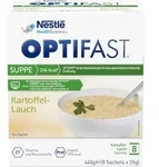 OPTIFAST Suppe Kartoffel-Lauch Geschmack 8X55 g Pulver