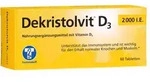 Dekristolvit D3 2.000 I.E. 60 St Tabletten