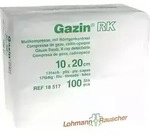 GAZIN Mullkomp.10x20 cm unsteril 12fach RK 100 St Kompressen