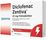 Diclofenac Zentiva 25mg 10 St Filmtabletten