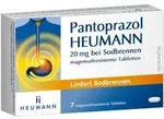 Pantoprazol Heumann 20mg bei Sodbrennen 7 St Tabletten magensaftresistent