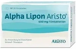 Alpha Lipon Aristo 600mg 30 St Filmtabletten