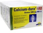 Calcium-dura Vit D3 Brause 1200mg/800 I.E. 120 St Brausetabletten