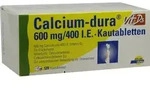PZN-DE 09911631, Cooper Consumer Health Calcium-dura Vitamin D3 Brause 600mg/400 I.E