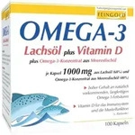 OMEGA-3 LAchs&ouml;l plus Vitamin D 100 St Kapseln