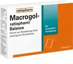 Macrogol-ratiopharm Balance 10 St Pulver zur Herstellung einer L&ouml;sung zum Einnehmen