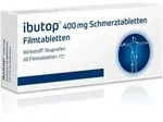 ibutop 400 mg bei Kopfschmerzen, Zahnschmerzen, Regelschmerzen und Fieber 20 St