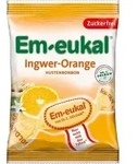 Em-eukal Ingwer-Orange zuckerfrei 75 g Bonbons