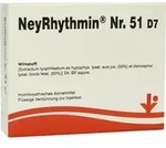 NEYRHYTHMIN Nr.51 D 7 Ampullen 5X2 ml Ampullen