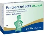 Pantoprazol beta 20mg acid 14 St Tabletten magensaftresistent