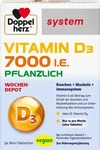 Doppelherz system Vitamin D3 7000 I.E. PFLANZLICH 30 St Tabletten