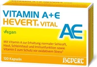 PZN-DE 20167966, Hevert-Arzneimittel VITAMIN A + E HEVERT VITAL 120 St Kapseln 42 g,