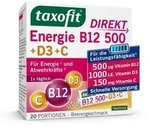 taxofit DIREKT Energie B12 500 + D3 + C 20 St Granulat