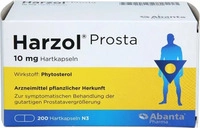 PZN-DE 19413408, Abanta Pharma Harzol Prosta 10 mg 200 St Hartkapseln, Grundpreis: