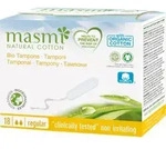 masmi Bio Tampons Classic 100% Bio-Baumwolle 18 St Tampon