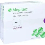 MEPILEX 10x10 cm Schaumverband 10 St Verband