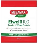 EIWEISS 100 Erdbeer Megamax Pulver 30 g Pulver