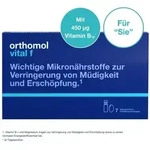 orthomol vital f - Mikron&auml;hrstoffe mit B-Vitaminen, Omega-3 und Magnesium -