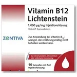 Vitamin B12 1000 &mu;g Lichtenstein Ampullen 10X1 ml Ampullen