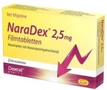 NaraDex 2,5mg 2 St Filmtabletten