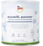 for you eiwei&szlig; power pur 750 g Pulver