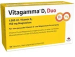 Vitagamma D3 Duo 1,000 I.E. Vitamin D3 150mg Magnesium 50 St Tabletten