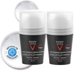 VICHY HOMME Deo Roll-on Anti Transpirant 72h DP 2X50 ml Stifte