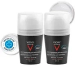 VICHY HOMME Deo Roll-on f&uuml;r sensible Haut 48h DP 2X50 ml Stifte
