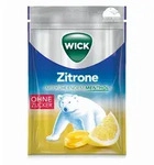 WICK Hustenbonbons ZITRONE& NAT&Uuml;RLICHES MENTHOL ohne Zucker 72 g Bonbons
