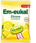 Em-eukal Zitrone zuckerfrei 75 g Bonbons
