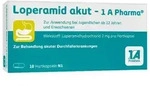 Loperamid akut -1 A Pharma 10 St Hartkapseln