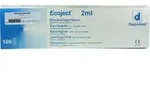 EINMALSPRITZE 2 ml Luer Ecoject 100X2 ml Spritzen