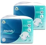 ATTENDS Slip Active 10 large Box 2X28 St
