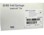 BD PLASTIPAK Spr.1 ml Luer Lok 3teilig 100X1 ml Spritzen
