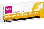 FOLS&Auml;URE ABZ 5 mg 20 St Tabletten