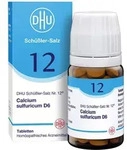 DHU Sch&uuml;&szlig;ler-Salz Nr. 12 Calcium sulfuricum D6 80 St Tabletten