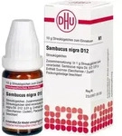 SAMBUCUS NIGRA D 12 Globuli 10 g Globuli