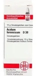 PZN-DE 04200598, DHU-Arzneimittel ACIDUM FORMICICUM D 30 10 g Globuli, Grundpreis: