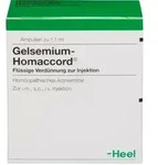 GELSEMIUM HOMACCORD Ampullen 100 St Ampullen