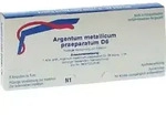 WELEDA ARGENTUM METALLICUM praeparatum D 6 Ampullen 8 St Ampullen
